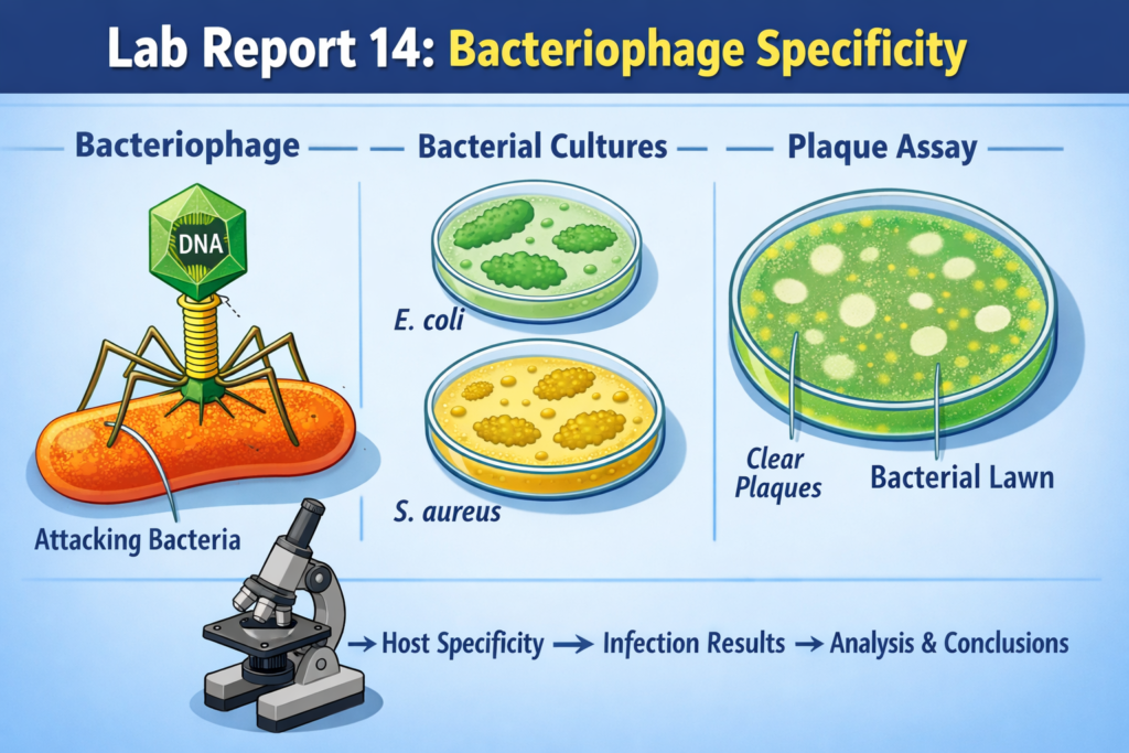 Lab Report 14 Bacteriophage Specificity
