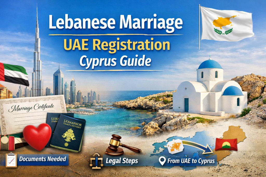 Lebanese Marriage UAE Registration Cyprus